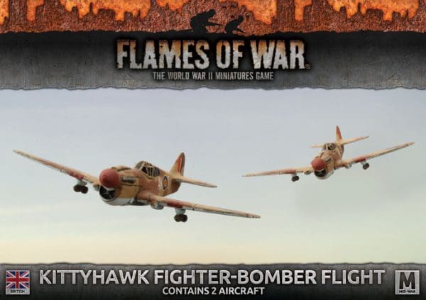 World War II Kittyhawk Fighter-Bomber Flight