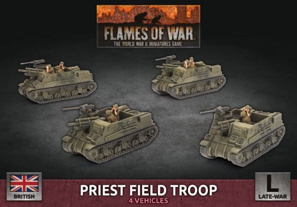 [BBX64] Priest Field Troop (Plastic)