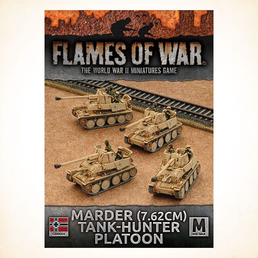 [GBX101] Marder (7.62cm) Tank-hunter Platoon
