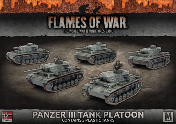 [GBX105] Panzer III Platoon