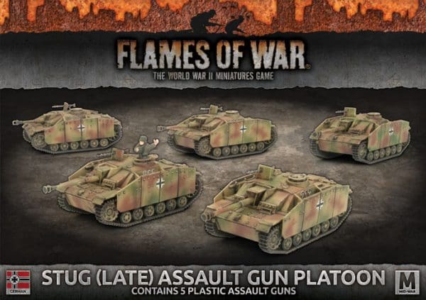 World War II Stug (Late) Assault Gun Platoon