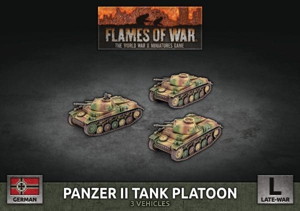 [GBX183] Panzer II Tank Platoon