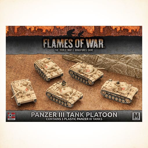 [GBX96] Panzer III Tank Platoon