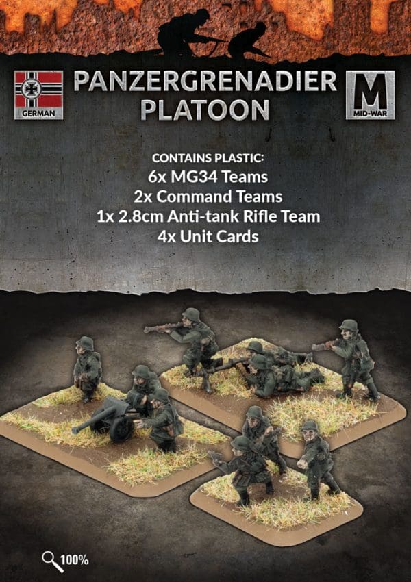 [GE757] Panzergrenadier Platoon