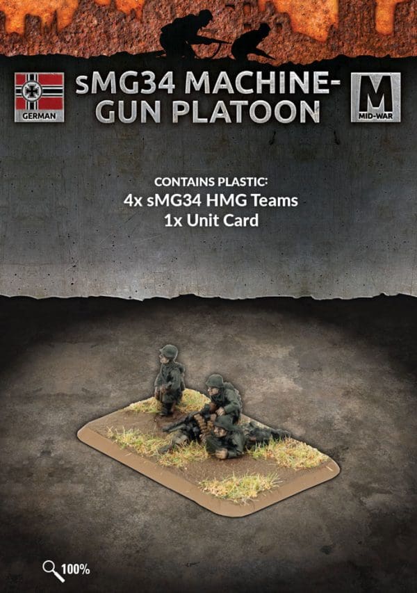[GE759] sMG34 Machine Gun Platoon