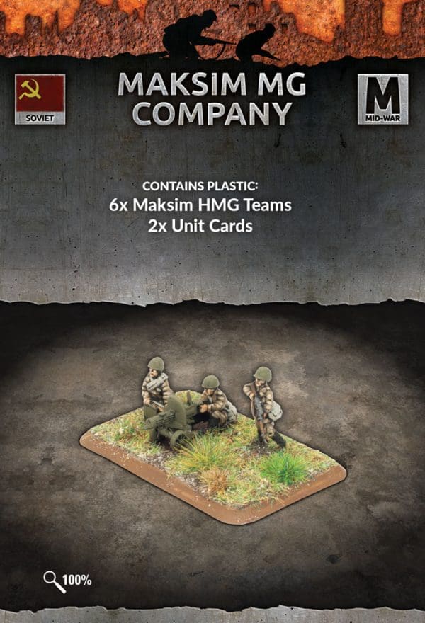 [SU770] Maksim MG Company (x6 teams Plastic)