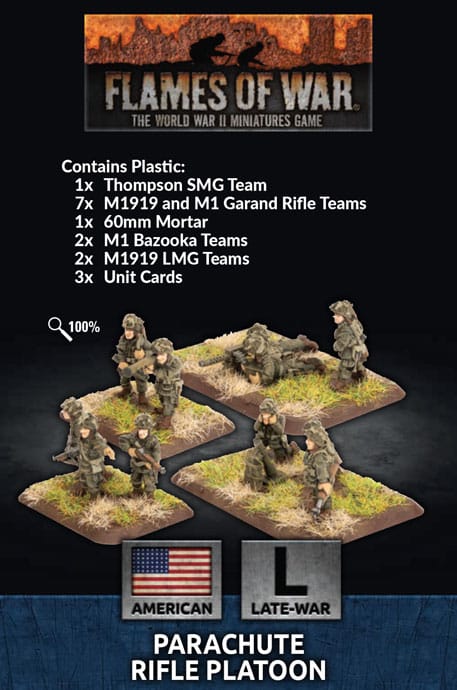 [US792] Parachute Rifle Platoon