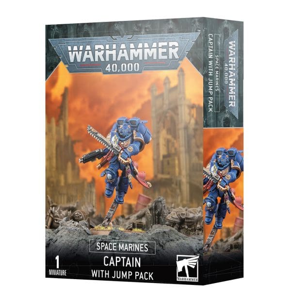 [99120101394] Space Marines: Captain With Jump Pack