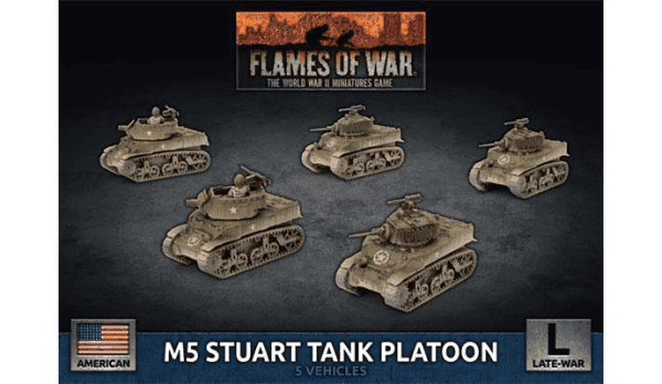 [UBX70] M5 Stuart Light Tank Platoon