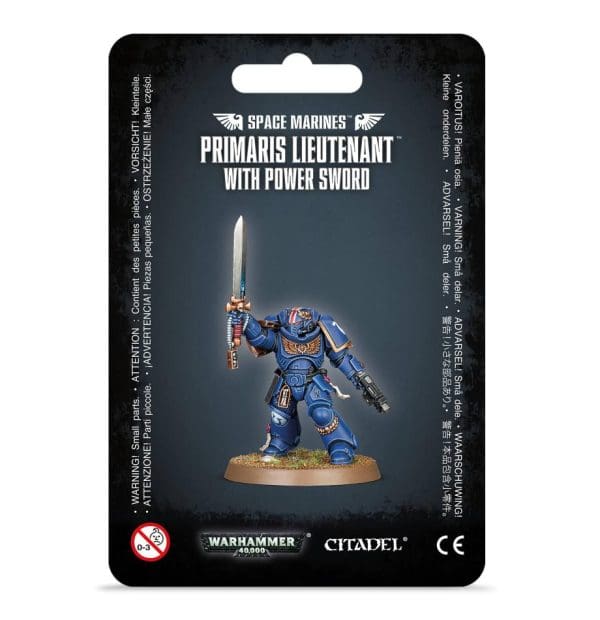 [99070101032] Primaris Lieutenant With Power Sword