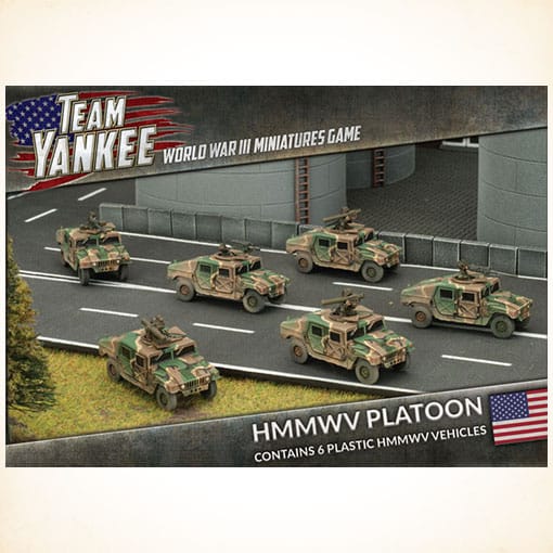[TUBX14] HMMWV Platoon (plastic)