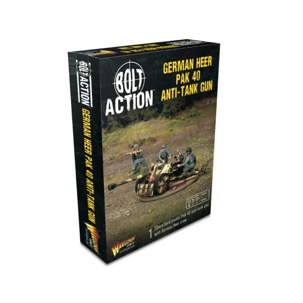[402012057] German Heer PaK 40 Anti-Tank Gun