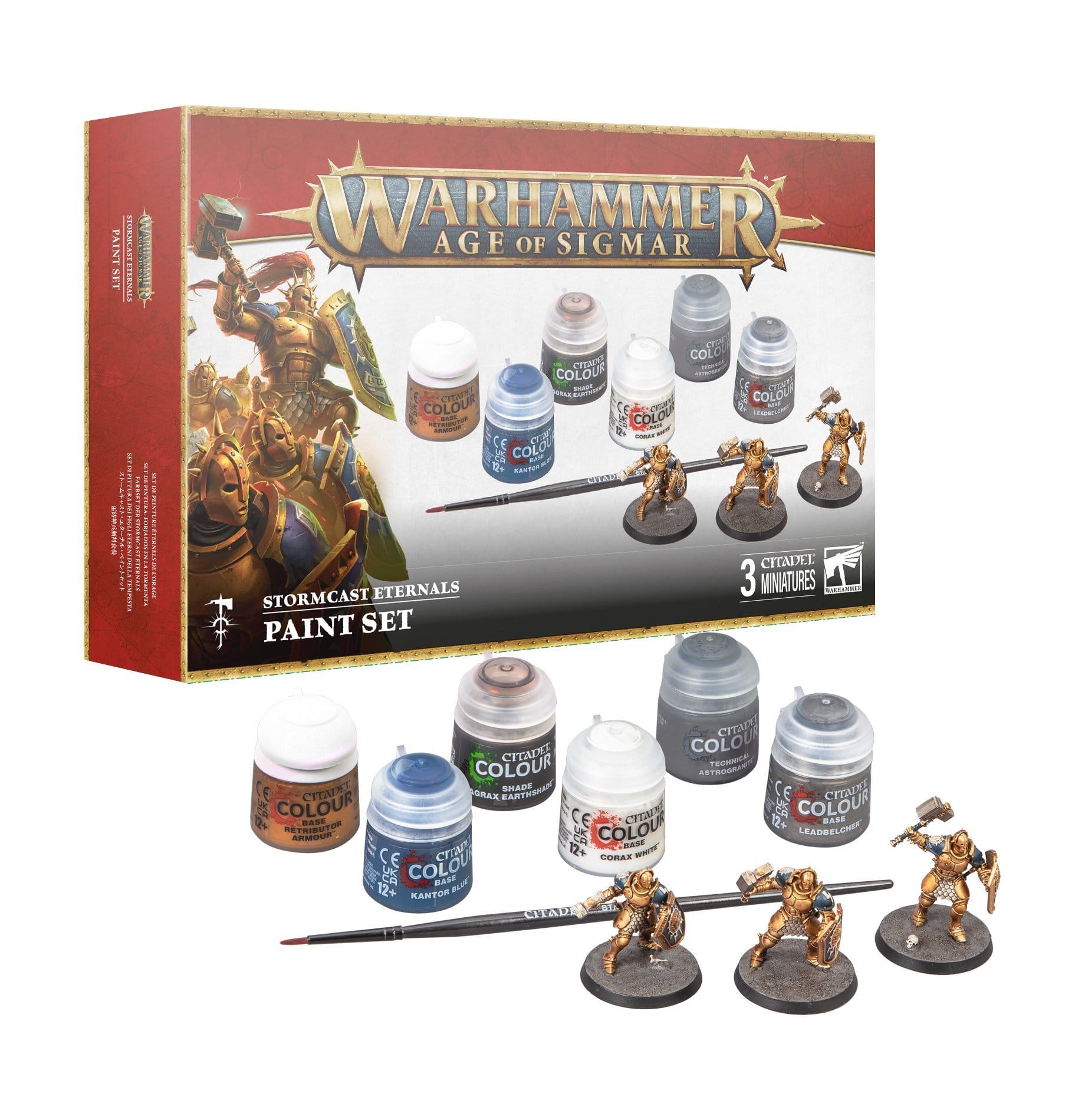 [52170218003] Age Of Sigmar: Stormcast Eternal Paint Set