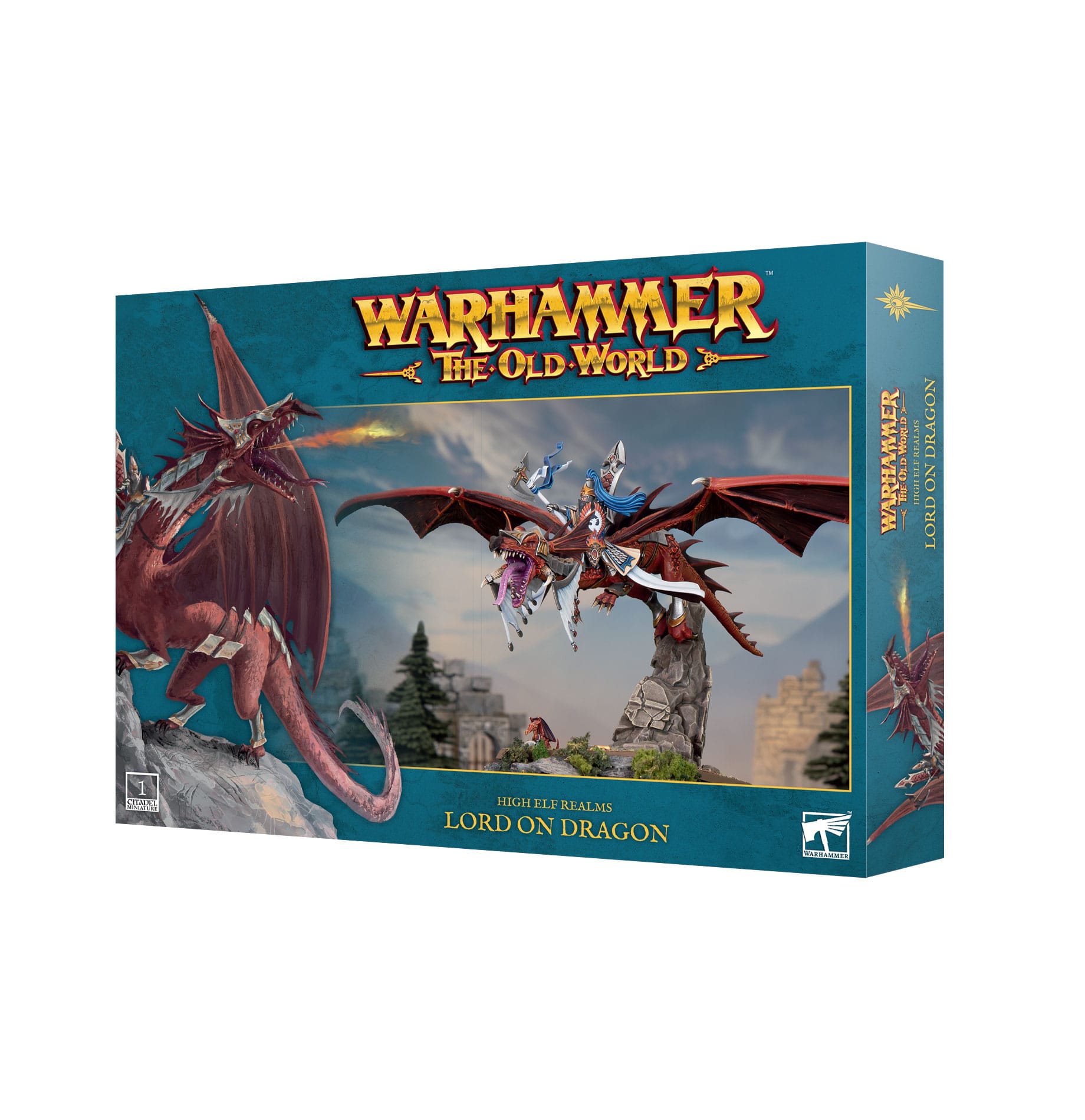 The Old World: High Elf Realms -Lord On Dragon