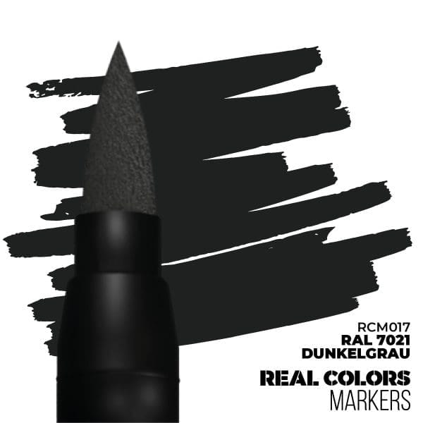 Army Painter AK Real Colors Markers - Dunkelgrau RAL7021