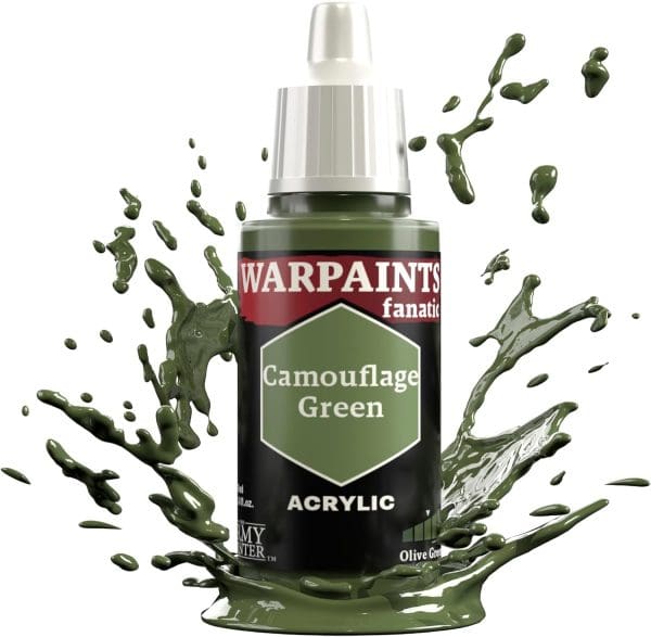 Army Painter Warpaints Fanatic: Camouflage Green