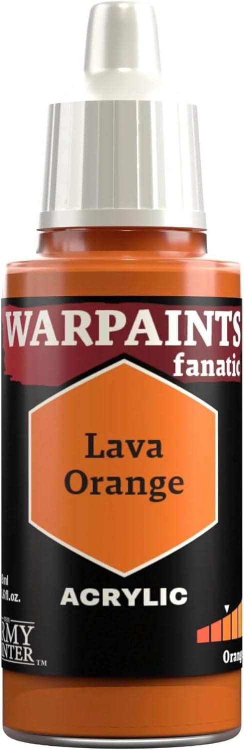 Army Painter Warpaints Fanatic: Lava Orange