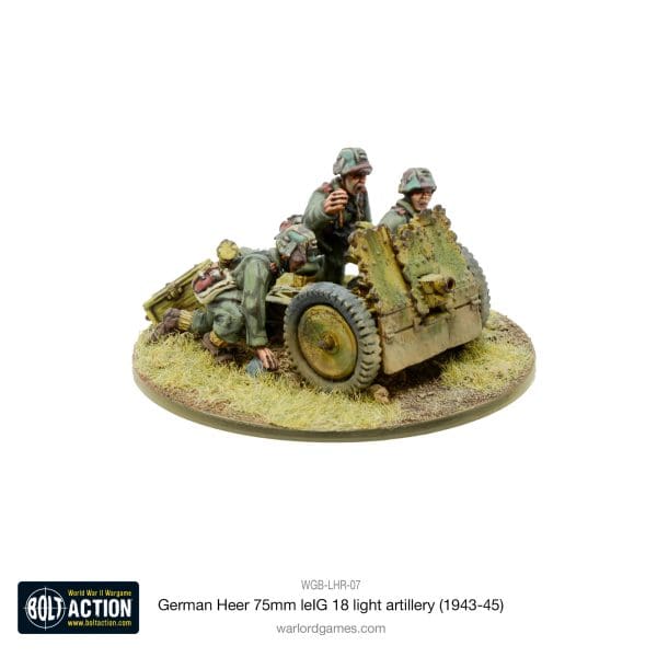[WGB-LHR-07] German Heer 75mm Leig 18 Light Artillery