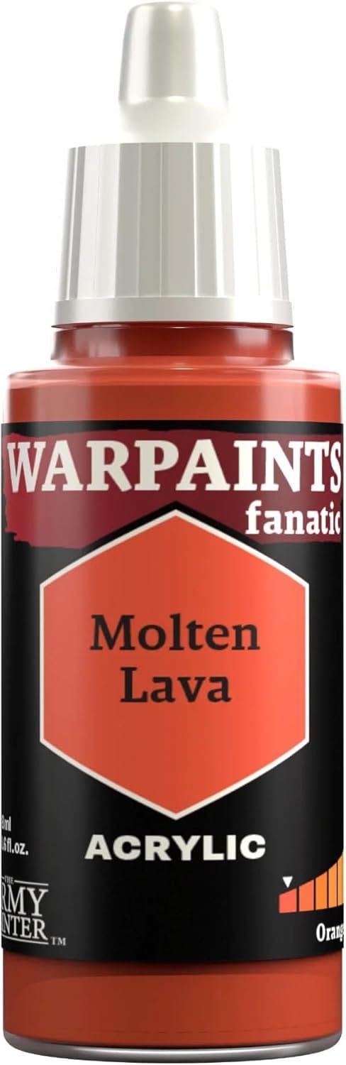 Army Painter Warpaints Fanatic: Molten Lava