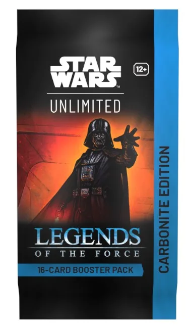 star wars unlimited legends of the force carbonite booster box Star Wars Unlimited