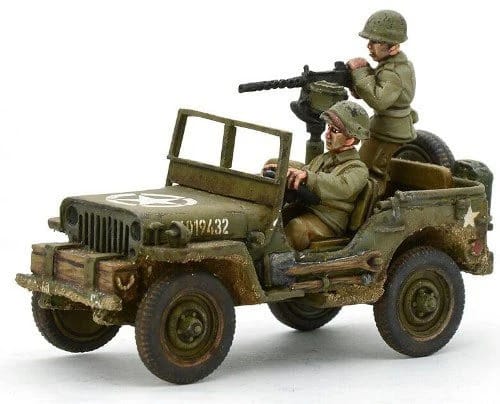 World War II US Army Jeep With 30 Cal MMG (Copy)