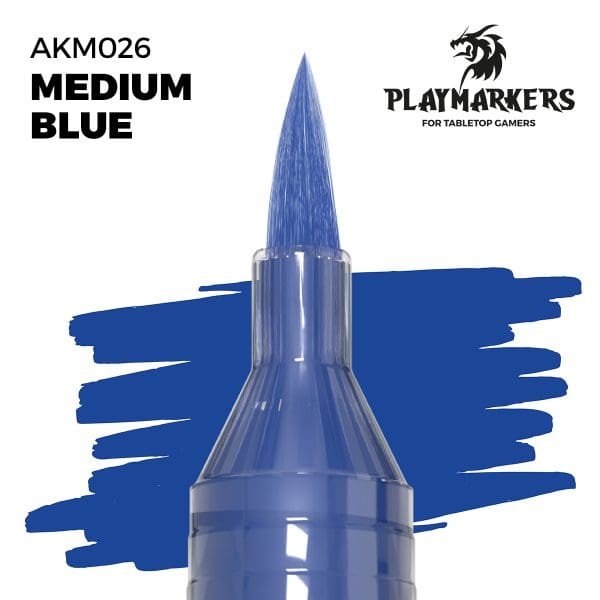 [AKM026]  AK Playmarkers - Medium Blue