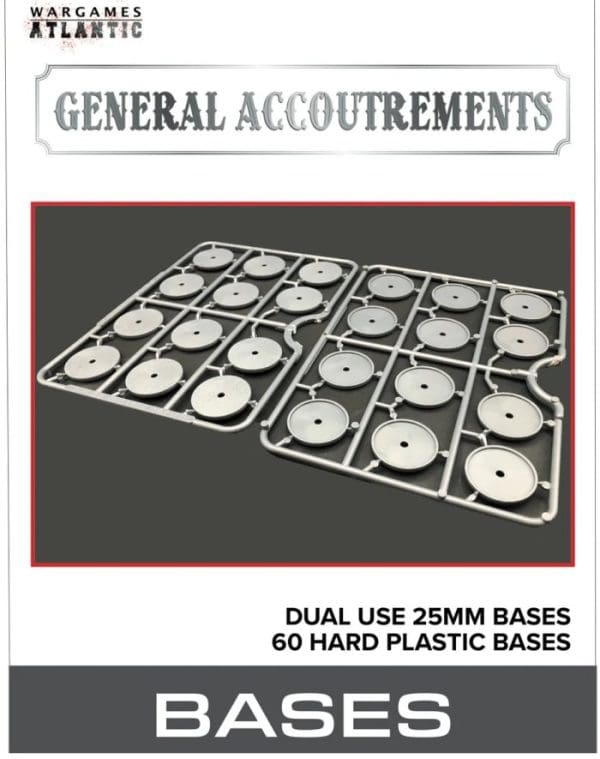 Wargames Atlantic: 25mm Round Dual Use Bases