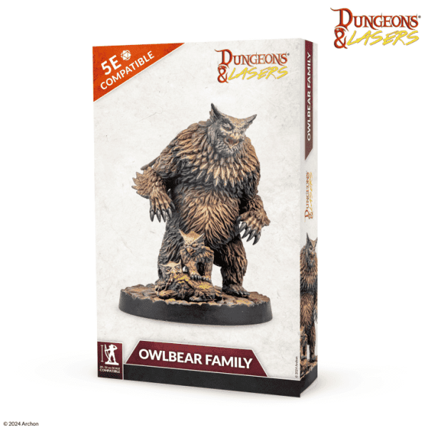 [DNL0094] Dungeons & Lasers: Owl Bear Family