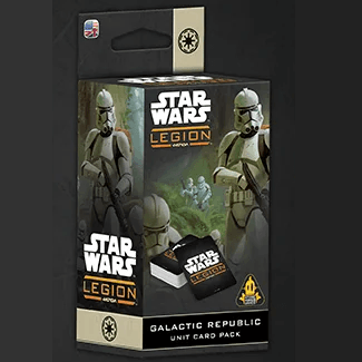 [AMGSWQ07] Star Wars Legion: Galactic Republic Unit Card Pack