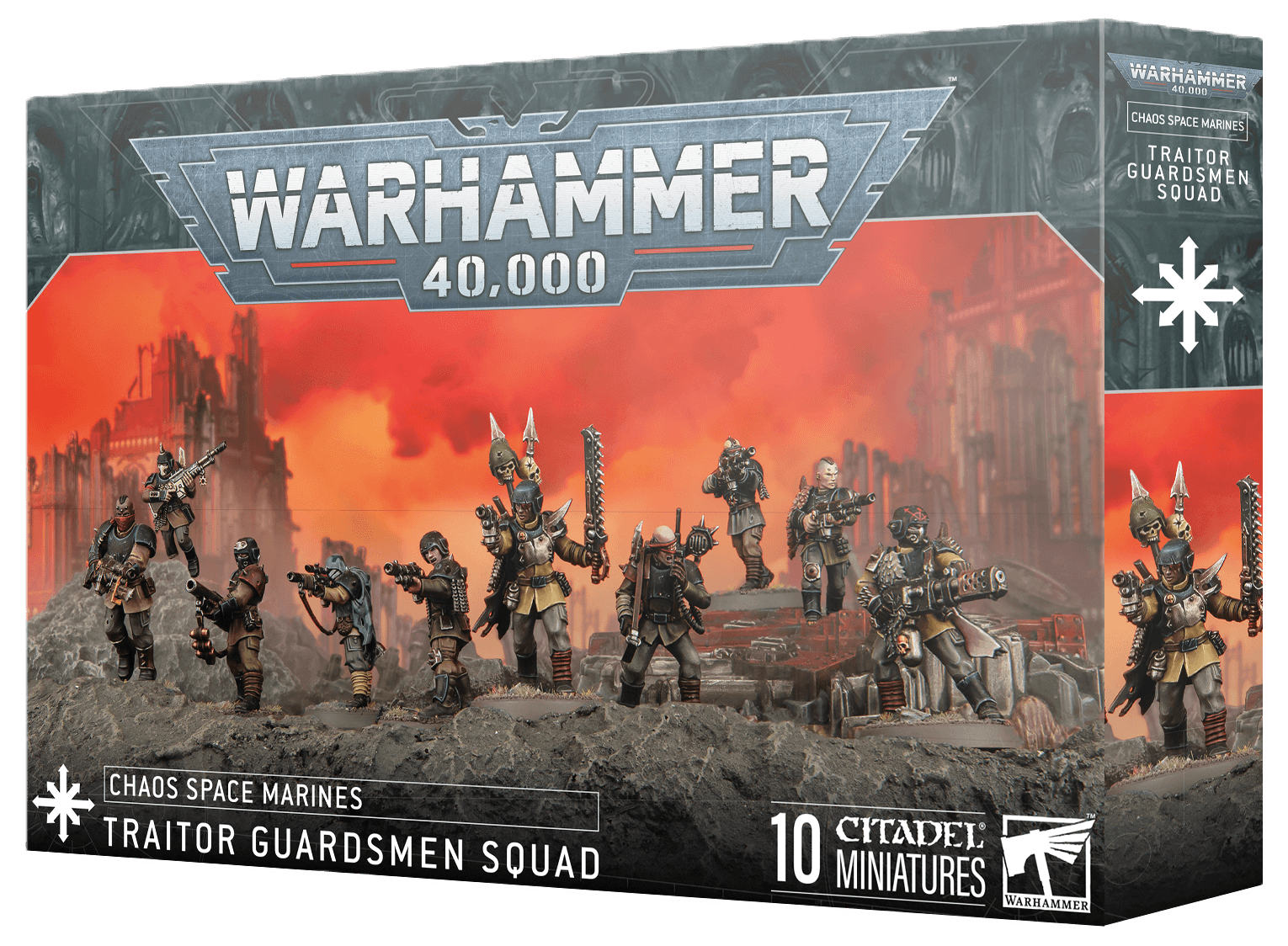 [99120102219] Chaos Space Marines:  Traitor Guardsman Squad