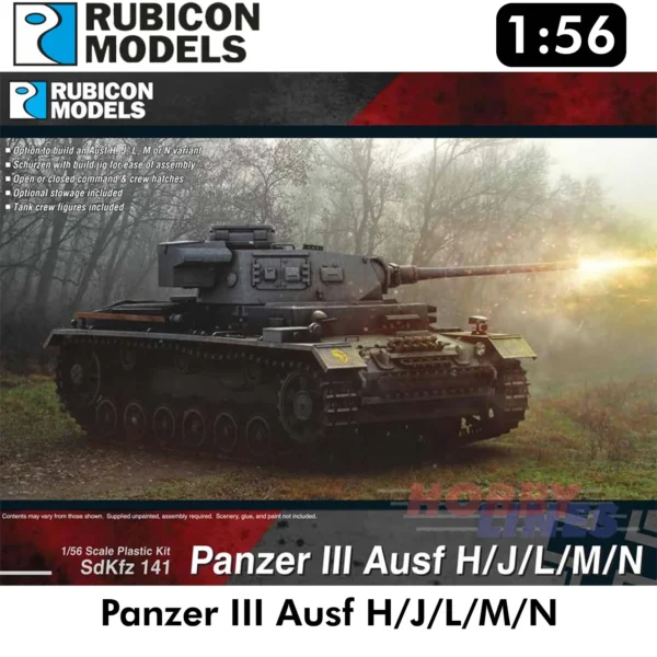 Panzer III Ausf H/J/L/M/N