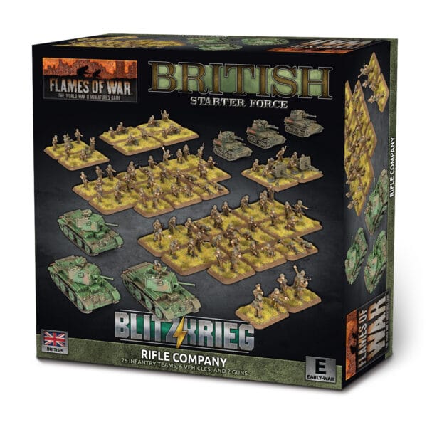 [BRAB19] Blitzkrieg: British Rifle Company (Plastic)