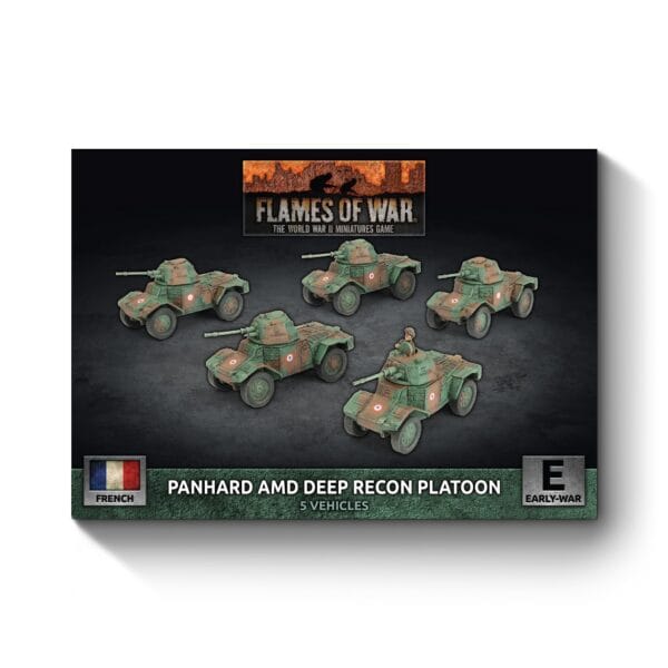 World War II French: Panhard AMD Deep Recon Platoon