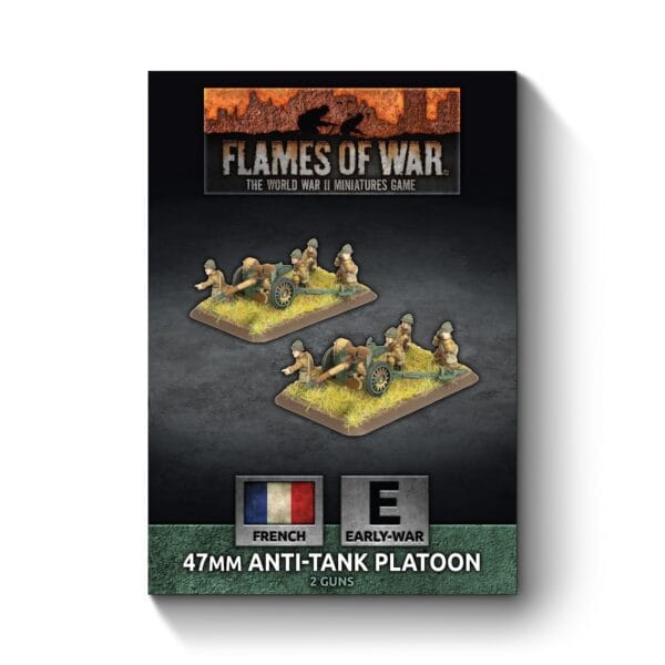 World War II French: APX 47mm mle 1937 Anti-tank Platoon