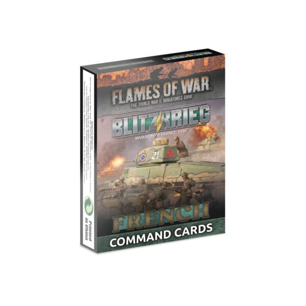 [FW281FC] Blitzkrieg: French Command Cards - Limited Edition