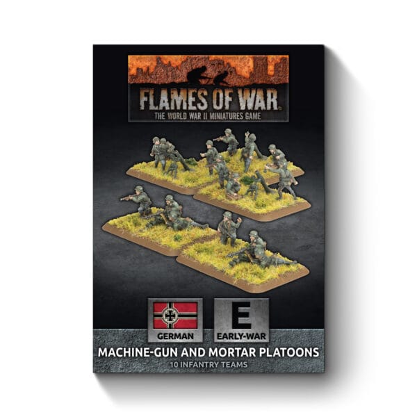 [GBX203] German: HMG and Mortar Platoons (Early)  **Pre-Order**