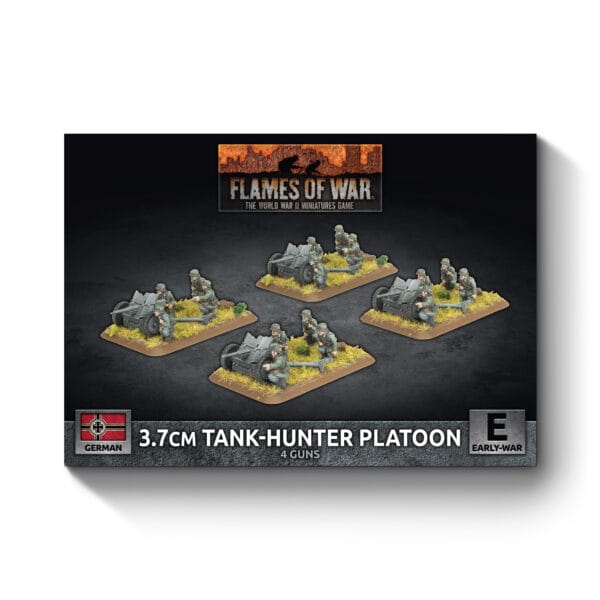 [GBX204] German: 3.7cm Tank Hunter Platoon. **Pre-Order**