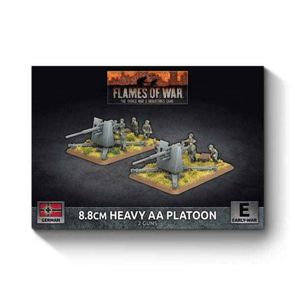 [GBX206] German: 8.8cm Heavy AA Platoon (Early)  **Pre-Order**