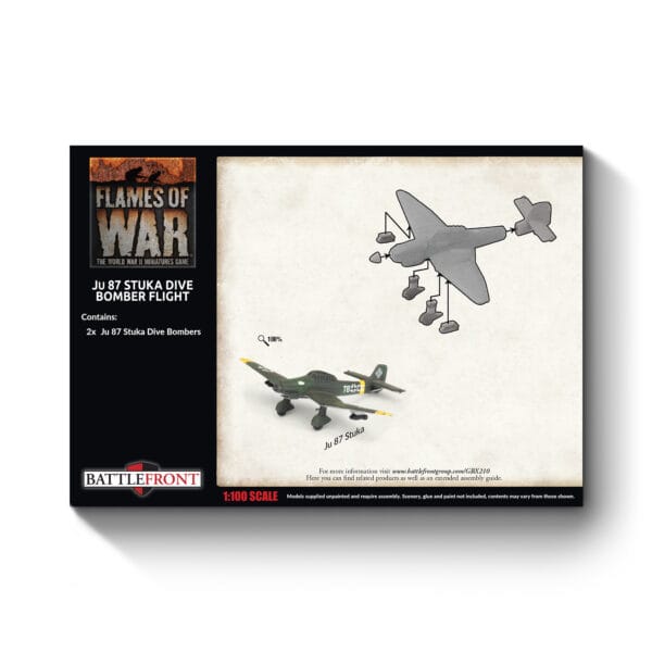 [GBX210] German: JU 87 Stuka Dive Bomber Flight  **Pre-Order** - Image 2