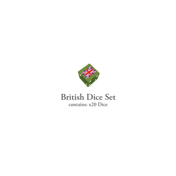 [BR908] British: Early War Dice  **Pre-Order**