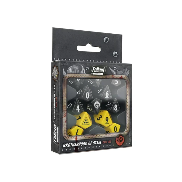 Fallout Factions: Brotherhood Of Steel Dice Set