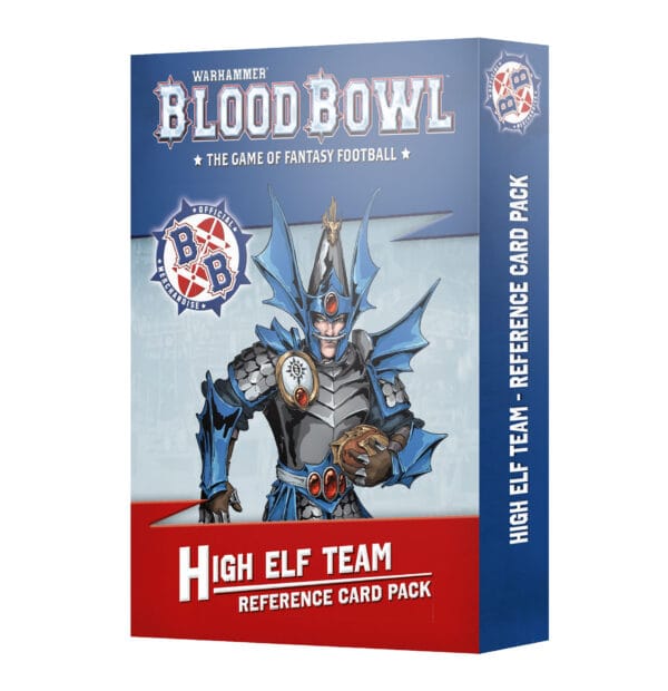 [60050910002] Blood Bowl: High Elf Team Reference Cards  **Pre-Order**