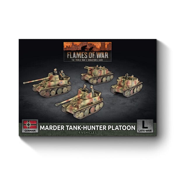 [GBX212] German: Marder / Grille Self-propelled Gun Platoon  **Pre-Order**