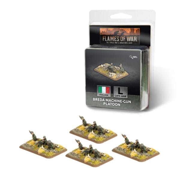 [IT774] Italian: Breda Machine-gun Platoon  **Pre-Order**