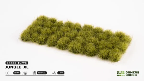 Gamers Grass - Jungle XL Tufts (12mm)