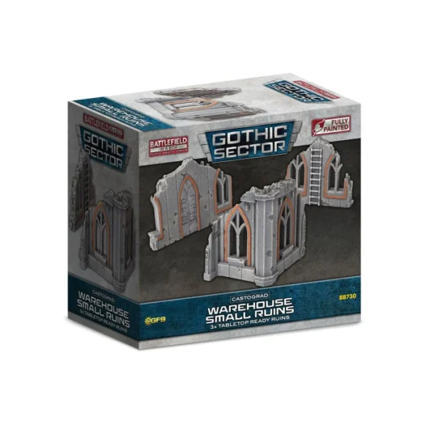 [BB730] Gothic Sector - Castograd Warehouse Small Ruins