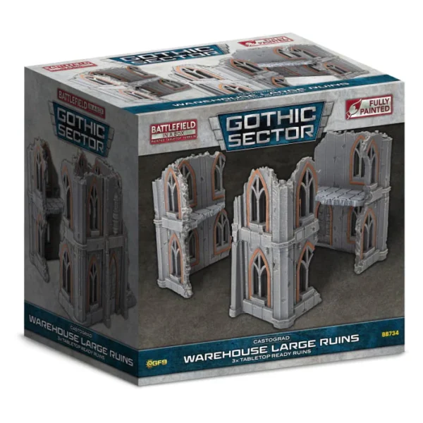 [BB734] Gothic Sector - Castograd Warehouse Large Ruins
