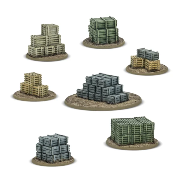 [408800049] Bolt Action Objective Marker Set - Crates