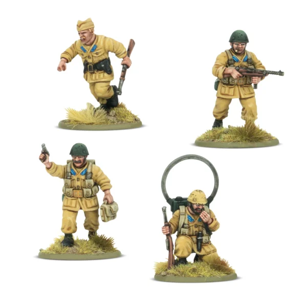 World War II Italian Paracadutisti Platoon HQ