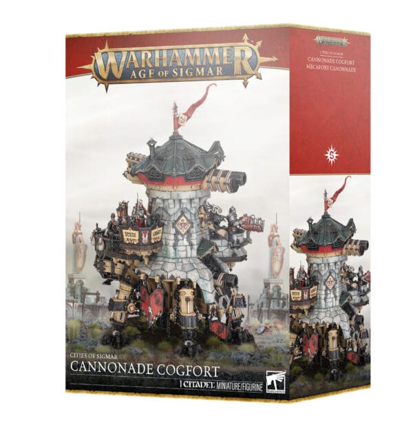 [99120202068] Cities Of Sigmar: Cannonade Cogfort  **Pre-Order**